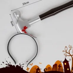 Halloween Headpiece/Headbands Scary Hair Clips Halloween Hair Accessory Halloween Horror Decor Halloween Costume Party Favor