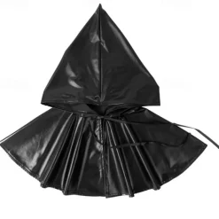 Halloween Hooded Cape Visor Cap Pride Glamorous Metallic Adults' Unisex Halloween Carnival Clubwear Pride Parade Pride Month Easy Halloween Costumes Dress Up