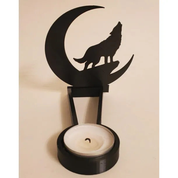 Halloween Horror Candle Holder Metal Decoration Funny Shadow Stand, Halloween Funny Candle Holder Desktop Decoration ( Without Candles )