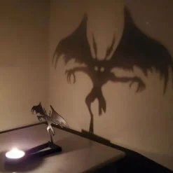Halloween Horror Nosferatu Candle Holder, Nosferatu Candle ShadowHorror Metal Decoration, Tealight Shadow Caster (Only Holder,Excluding Candles)