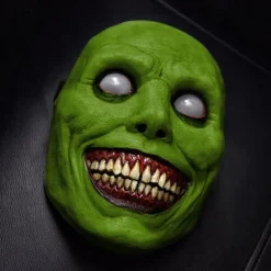 Halloween Mask, Cosplay, Face Cover, Laughing Devil Scary Mask, Super Realistic Mask, For Parties, School Festivals, Cultural Festivals, Events, Haunted House, Art Festival
