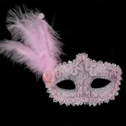 Halloween Mask Halloween Props Carnival Mask Half Face Adults' Women's Carnival Mardi Gras Performance Party Masquerade Easy Halloween Costumes Dress Up