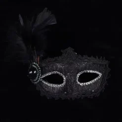Halloween Mask Halloween Props Carnival Mask Half Face Adults' Women's Carnival Mardi Gras Performance Party Masquerade Easy Halloween Costumes Dress Up