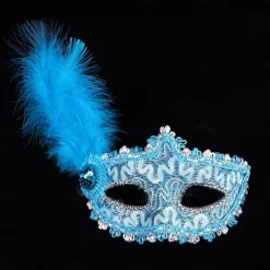 Halloween Mask Halloween Props Carnival Mask Half Face Adults' Women's Carnival Mardi Gras Performance Party Masquerade Easy Halloween Costumes Dress Up