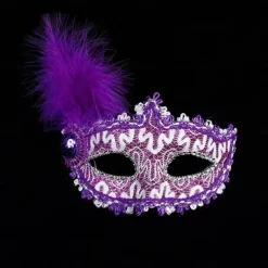 Halloween Mask Halloween Props Carnival Mask Half Face Adults' Women's Carnival Mardi Gras Performance Party Masquerade Easy Halloween Costumes Dress Up