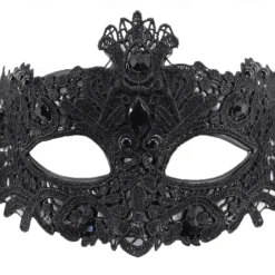Halloween Mask Venetian Mask Mask On a Stick Couples 2 PCS Carnival Mask Half Face Adults' Unisex Halloween Carnival Mardi Gras Party Party Evening Wear Masquerade Easy Halloween Costumes Dress Up