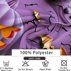 Halloween Men's Pumpkin Grimace Halloween Costumes Shirt Button Up Shirt Short Sleeve Casual Dark Party Evening Wear Summer Turndown Collared Shirts Button Up 3D Print Blue Purple