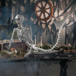 Halloween Mermaid Skeletons Home Decor 80CM