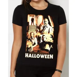 Halloween Michael Myers T-shirt Print Graphic For Couple's Men's Women's Adults' Halloween Carnival Masquerade Hot Stamping Casual Daily