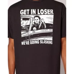 Halloween Michael Myers T-shirt Print Graphic For Couple's Men's Women's Adults' Halloween Carnival Masquerade Hot Stamping Casual Daily