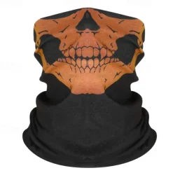 Halloween multi-function magic headscarf riding mask to keep warm around the bosom halloween props skull variety face towel