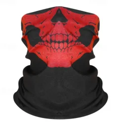 Halloween multi-function magic headscarf riding mask to keep warm around the bosom halloween props skull variety face towel