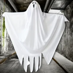 Halloween Party Decoration 25.5 Hanging Ghosts Cute Flying Ghost for Front Yard Patio Lawn Garden Party Dcor and Holiday Decorations