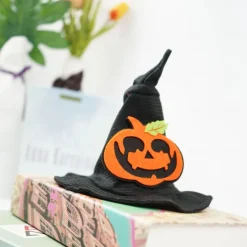 Halloween Pet Hat Witch Hat Pumpkin Funny Dog Halloween Hat Pet Party Supplies