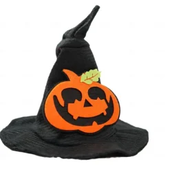 Halloween Pet Hat Witch Hat Pumpkin Funny Dog Halloween Hat Pet Party Supplies