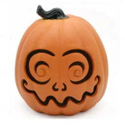 Halloween Pumpkin Shopping Mall Meichen Window Display Large Pumpkins Hollow Light-Emitting Pumpkin Lanterns Easter Scene Layout