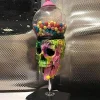 Halloween Skull Cool Bubble Gum Machine Gumball Vending Machine Dispenser Candy Skull Decorations Cool Halloween Decoration Peculiar Desktop Atmosphere Ornaments Halloween Skeleton Decoration