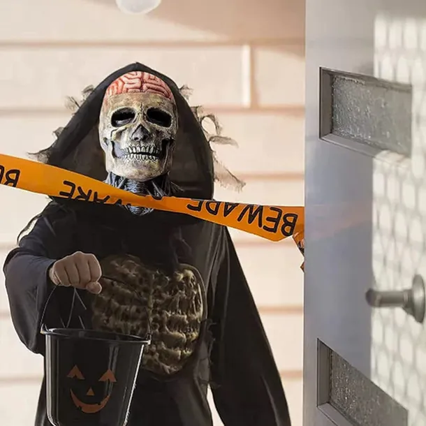 Halloween Skull Mask Resident Evil Horror Scary Realistic Horrible Full Head Skeleton Biochemical Mask For 2025 Halloween,Adults Costumes Skull Mask Indie Station Demon Zombie Skeleton Mask