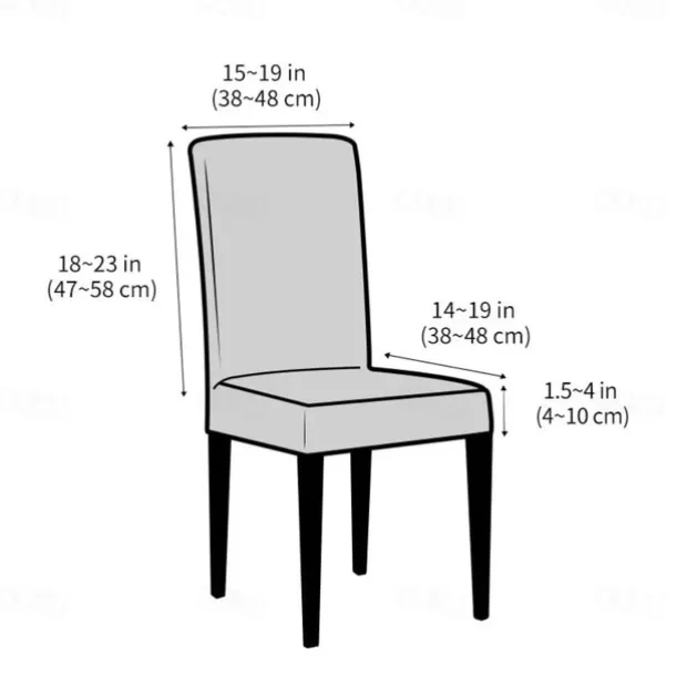 Halloween Skull Pattern Dining Chair Cover Festival Table Decor Dress-up Props For Decoration