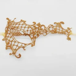 Halloween Venetian Mask Columbina Carnival Mask Half Face Carnival Mardi Gras Party Masquerade Carnival of Venice Easy Halloween Costumes Dress Up