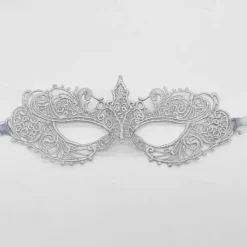 Halloween Venetian Mask Columbina Carnival Mask Half Face Carnival Mardi Gras Party Masquerade Carnival of Venice Easy Halloween Costumes Dress Up