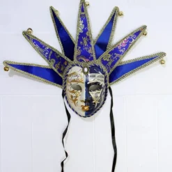 Halloween Venetian Mask Volto Larva Carnival Mask Full Face Adults' Men's Halloween Carnival Mardi Gras Party Masquerade Carnival of Venice Easy Halloween Costumes Dress Up