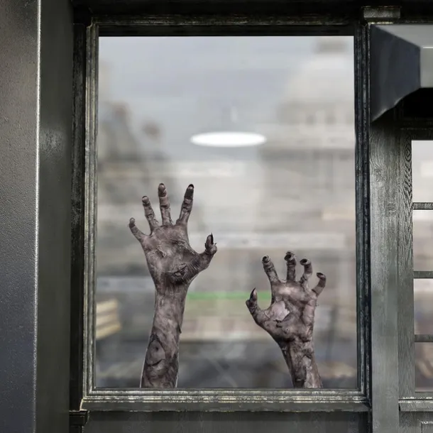 Halloween Wall Stickers, Pumpkin Holiday Decoration Background Wall Bathroom Toilet Stickers