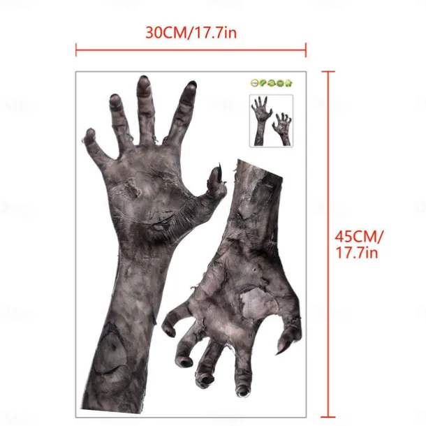 Halloween Wall Stickers, Pumpkin Holiday Decoration Background Wall Bathroom Toilet Stickers