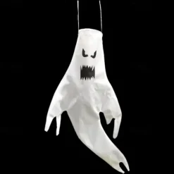Halloween Windsock Flag 39 Inch Spooky Cartoon Flag Wind Socks Pumpkin Bat Ghost Monster Outdoor Hanging Decoration for Home Yard Patio Lawn Garden Tree Party Decoration