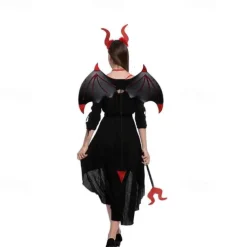 Halloween Witch Vampire Devil Halloween Props Headband Bat Wings Adults' Women's Dress Up Halloween Carnival Easy Carnival Costume for Walpurgis Night