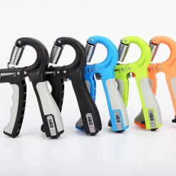 Hand Grip Strengthener Counting hand Grips Workout Adjustable Resistance Strength Hand Grip Hand Grip Strength Exerciser for Muscle Building and Injury Recovery