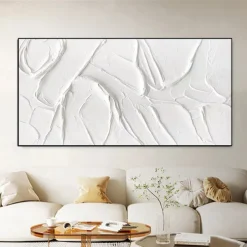 Hand painted 3D Black Abstract Painting handmade Black 3D Textured Painting Black 3D Minimalist Painting Large Black Abstract Painting Black abstract artwork wall art canvas