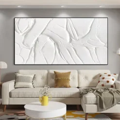 Hand painted 3D Black Abstract Painting handmade Black 3D Textured Painting Black 3D Minimalist Painting Large Black Abstract Painting Black abstract artwork wall art canvas