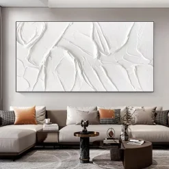 Hand painted 3D Black Abstract Painting handmade Black 3D Textured Painting Black 3D Minimalist Painting Large Black Abstract Painting Black abstract artwork wall art canvas