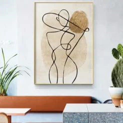 Hand Painted Handmade Oil Painting Elegant Lady Home Decoration Decor Rolled Canvas Fashion Modern Paintings