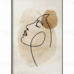 Hand Painted Handmade Oil Painting Elegant Lady Home Decoration Decor Rolled Canvas Fashion Modern Paintings