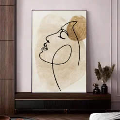 Hand Painted Handmade Oil Painting Elegant Lady Home Decoration Decor Rolled Canvas Fashion Modern Paintings