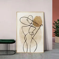 Hand Painted Handmade Oil Painting Elegant Lady Home Decoration Decor Rolled Canvas Fashion Modern Paintings