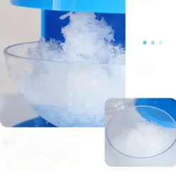 Hand-cranked Ice Machine Hand-operated Fruit Smoothie Machine Mini-home Small Ice Breaker