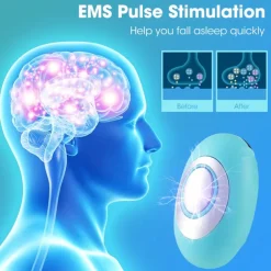 Handheld Sleep Aid Device Help Sleep Relieve Insomnia Instrument Pressure Relief Sleep Device Night Anxiety Therapy Relaxatio