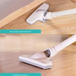 Handheld Wet & Dry Cordless Vacuum Cleaner Lightweight Household Stick Vacuum With Strong Suction Portable Rechargeable Handheld Vacuum For Hard Floor Stairs Sofa Home Car Outdoor Tents