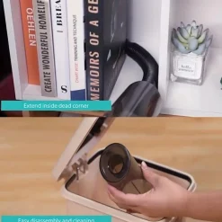 Handheld Wet & Dry Cordless Vacuum Cleaner Lightweight Household Stick Vacuum With Strong Suction Portable Rechargeable Handheld Vacuum For Hard Floor Stairs Sofa Home Car Outdoor Tents