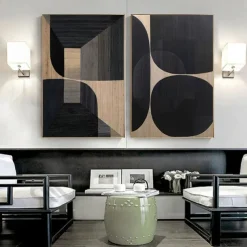 Handmade Black Wall Art Black oil painting hand painted wall art Wabi-Sabi oil painting Wall Art Black Abstract art Black wall decor Black Textured painting Wall Art ready to hang or canvas