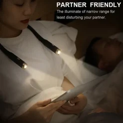 Hanging LED Neck Reading Light 3 Modes 6 Brightness Levels Adjustment Suitable for Multi-scene Flexible Night Light