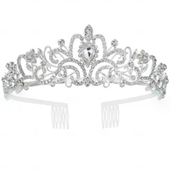 Happy Birthday Wedding Queen Tiara for Women Birthday Crowns for Women Tiaras for Women Happy Birthday Sash Birthday Party Supplies Women Birthday Decorations for Women Birthday Party Favors for Women