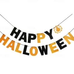 HAPPY HALLOWEEN Party Banner, Halloween Horror Party Decorations, Halloween Bloody Horror Movie Birthday Party Decorations, Halloween Zombie Vampire Party Decorations