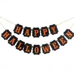 HAPPY HALLOWEEN Party Banner, Halloween Horror Party Decorations, Halloween Bloody Horror Movie Birthday Party Decorations, Halloween Zombie Vampire Party Decorations