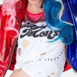 Harley Quinn Joker Clown Halloween Cosplay Costume Suicide Squad Cosplay Sexy Costume Adults' Women's Carnival Masquerade Mardi Gras Performance Party Halloween Easy Halloween Costumes Dress Up
