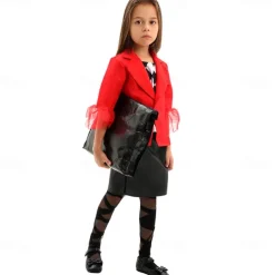 Harley Quinn Joker Clown Halloween Outfits Halloween Group Family Costumes Joker: Folie à Deux Movie / TV Theme Costumes Kid's Boys' Girls' Carnival Party Easy Halloween Costumes Dress Up