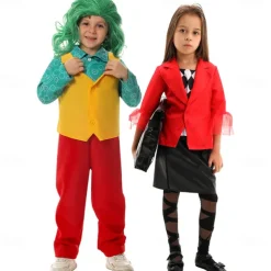 Harley Quinn Joker Clown Halloween Outfits Halloween Group Family Costumes Joker: Folie à Deux Movie / TV Theme Costumes Kid's Boys' Girls' Carnival Party Easy Halloween Costumes Dress Up